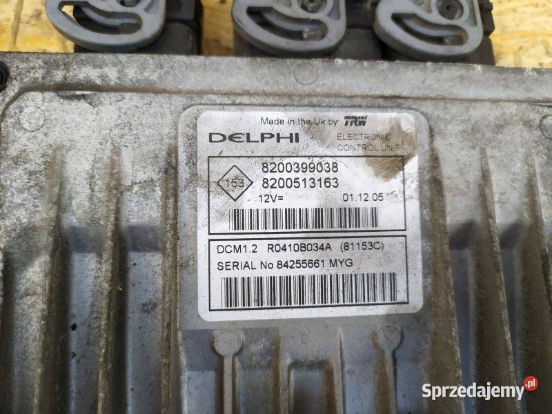 STEROWNIK SILNIKA KOMPUTER RENAULT MEGANE 15 DCI Gliwice sprzedam