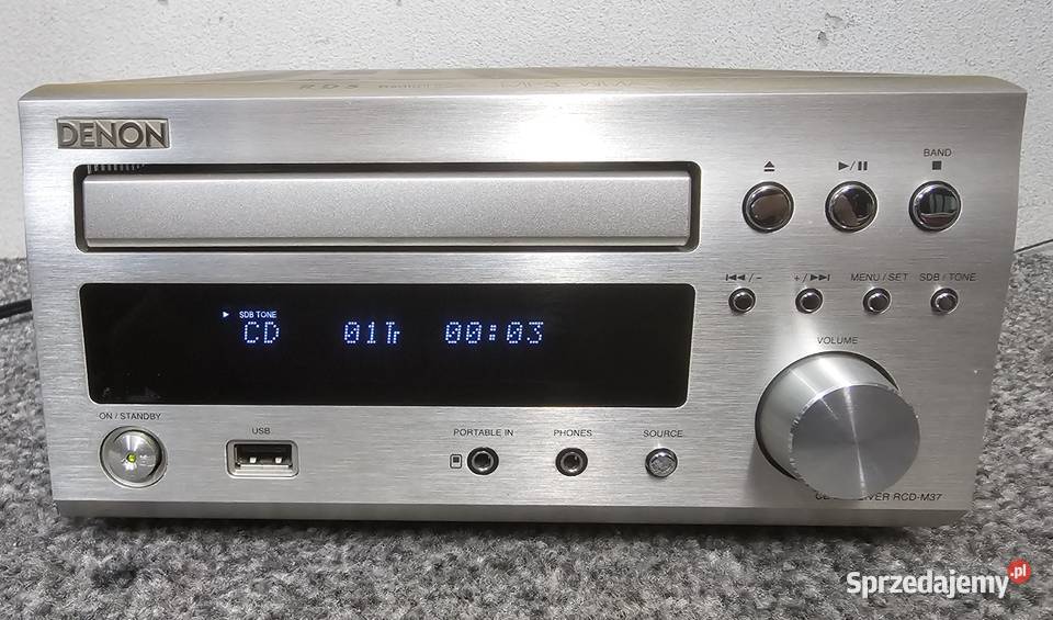 Wieża stereo Denon RCDM37 pilot Kraków