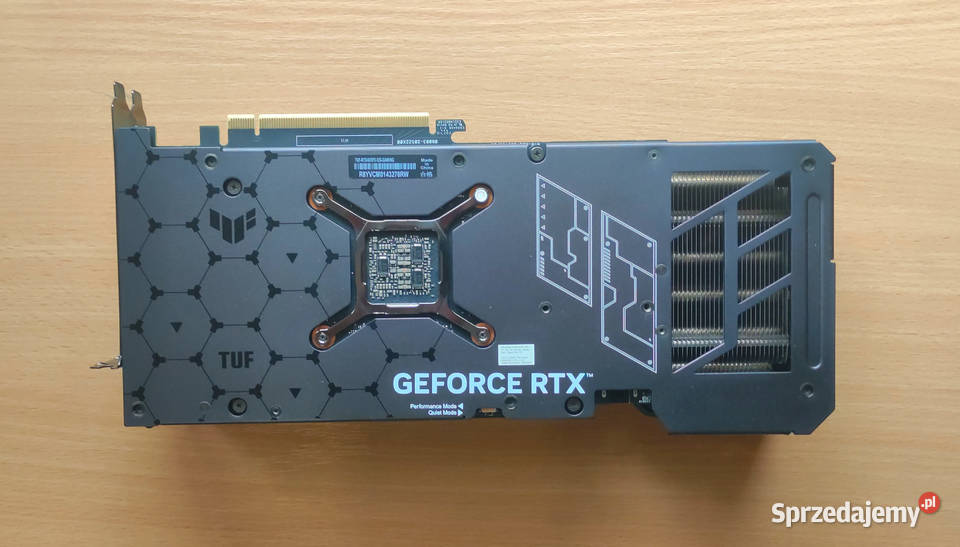 Karta graficzna RTX 4070 TI 12GB ASUS TUF GAMING aktywne Karty graficzne Żyrardów