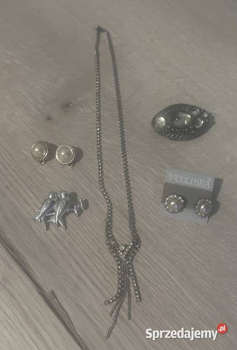 Broszka agrafka zapięcie do szala komplet 12 Łódź