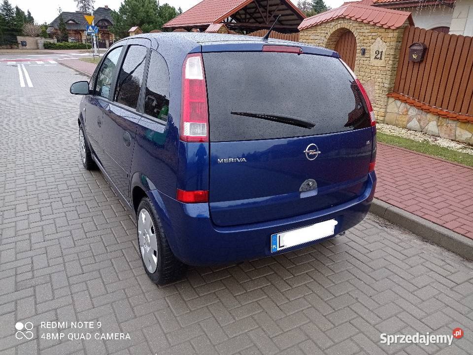 Opel Meriva 16 16V ECO TEC Benzyna 2004 zadbany Rok produkcji 2004