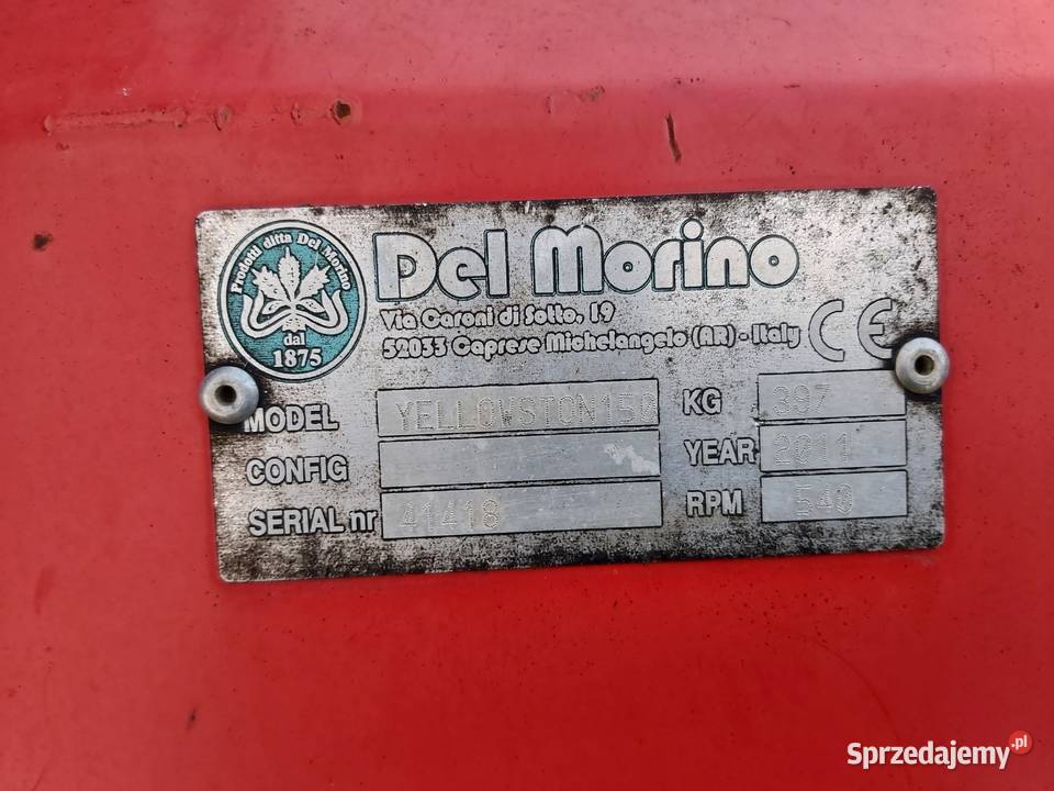 Glebogryzarka Separacyjna DELMORINO 150 Glebogryzarki Kamieńsk sprzedam