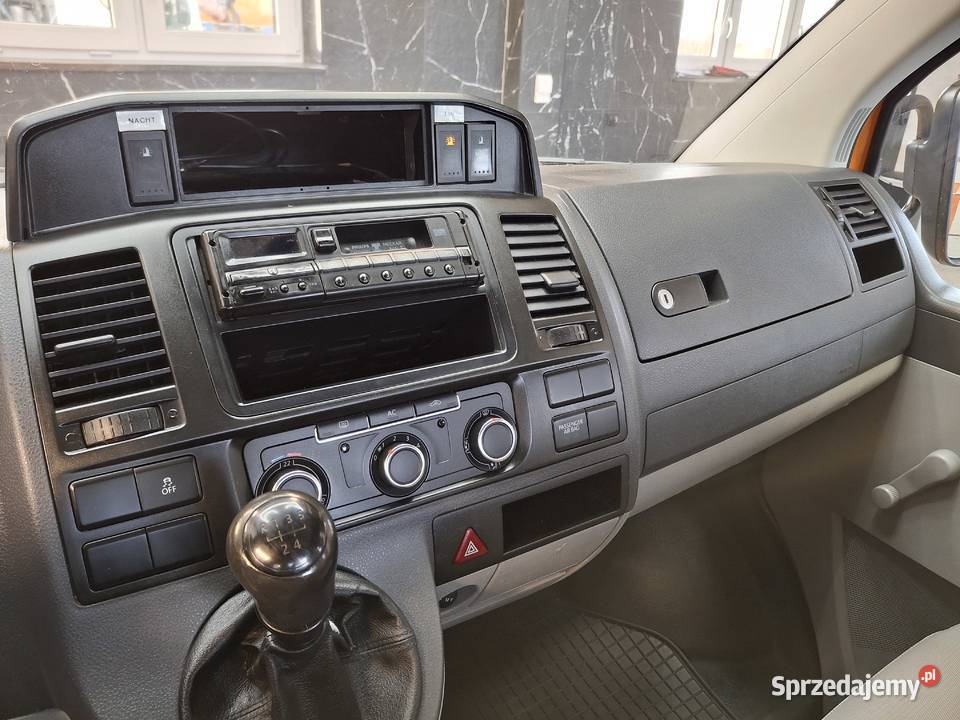 Volkswagen Transporter T5 Lift Doka Brygadówka Motoryzacja Sierakowice