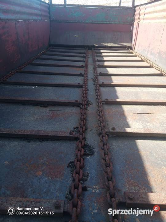 Rozrzutnik obornika dwuosiowy Czarnobialostocka