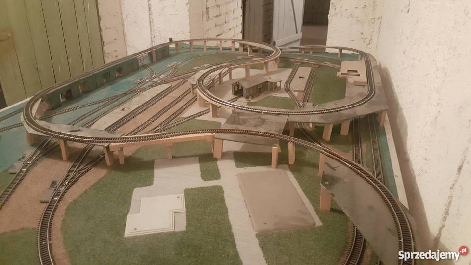 Makieta w skali TT kolejka elektryczna Lewin Brzeski