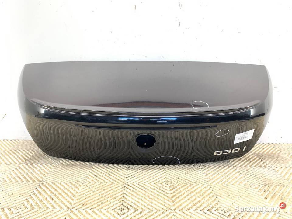 KLAPA TYŁ BMW E64 Kabriolet 0410 CZARNY TYLNA