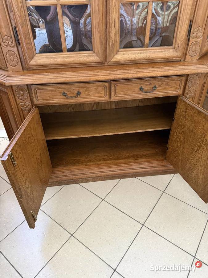 Witryna dębowa Zamość