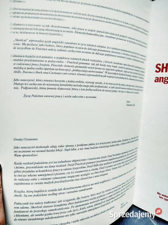 Shortcut hair salon Suzi angielski zawodowy Antykwariat