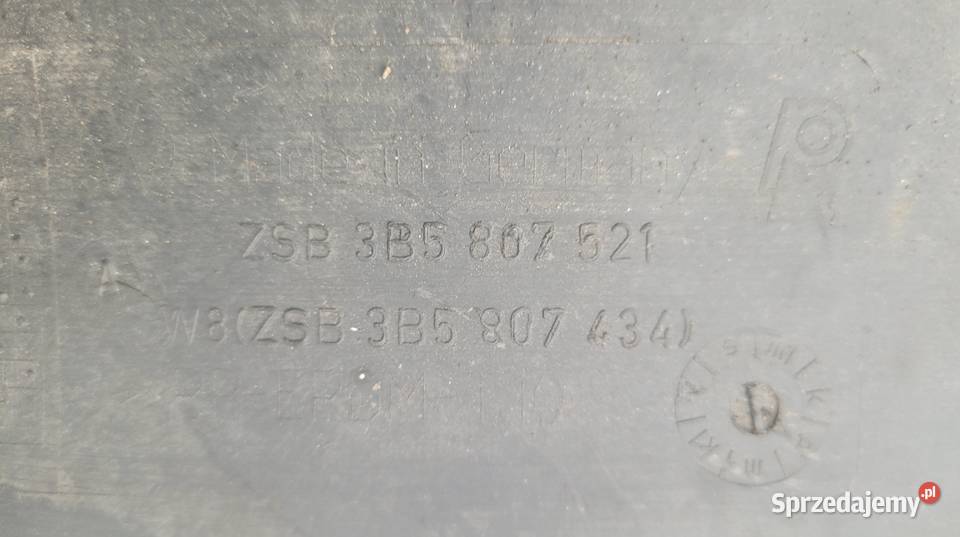 VW PASSAT B5 SEDAN FL LIFT DOKŁADKA SPOILER śląskie Ruda Śląska sprzedam