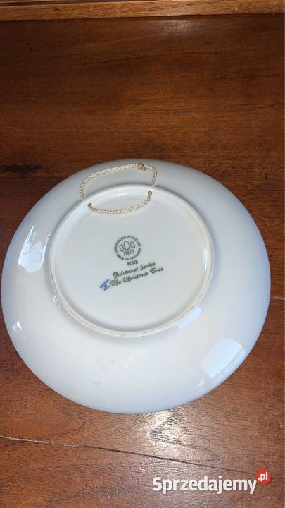 Talerz świąteczny BING GRONDAHL Porcelana i szkło pomorskie Gdańsk sprzedam