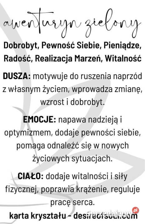 Bransoletka z Awenturynem Zgierz