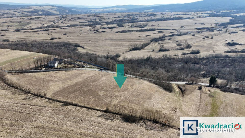 Sprzedaż gruntu Jaśliska 3091m2 sprzedam