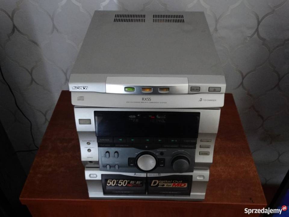 Wieża Sony HCDRX55 mocna WYSYŁKA Jasło