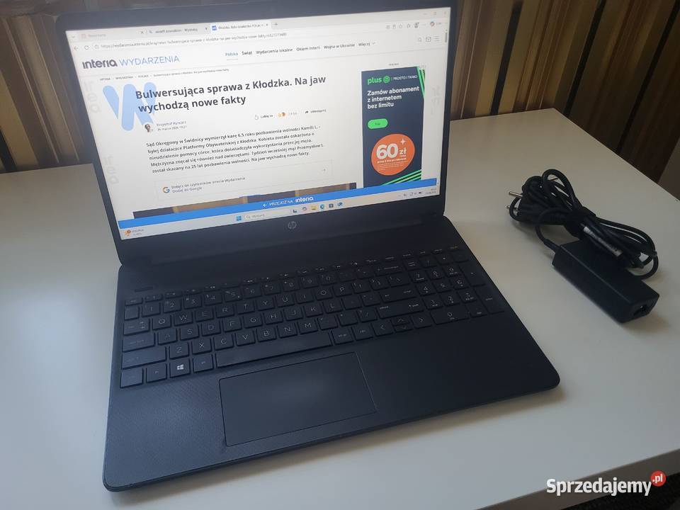 LAPTOP HP 15SEQ0034NW AMD RYZEN 5 8 GB 512 GB małopolskie Libiąż