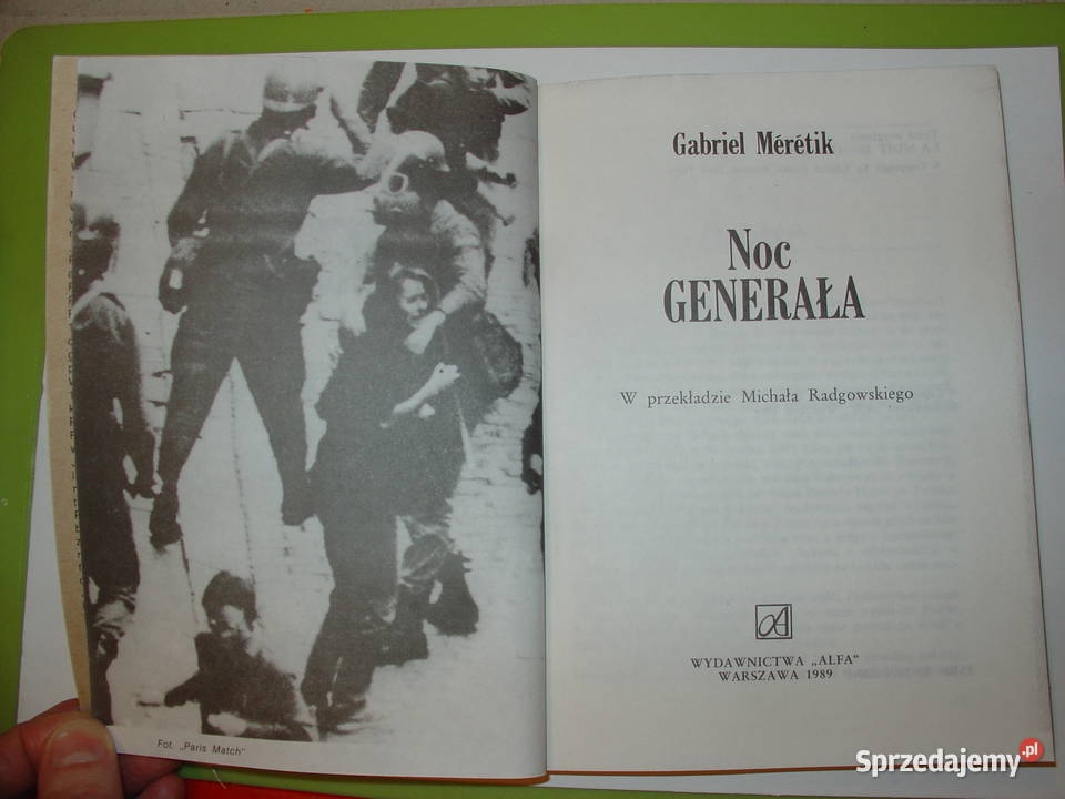 Noc GENERAŁA Gabriel Mrtik 1981 Łódź