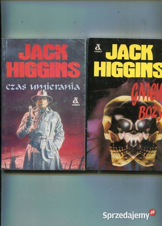 Gniew Boży Czas umierania Jack Higgins miękka Szczecin sprzedam