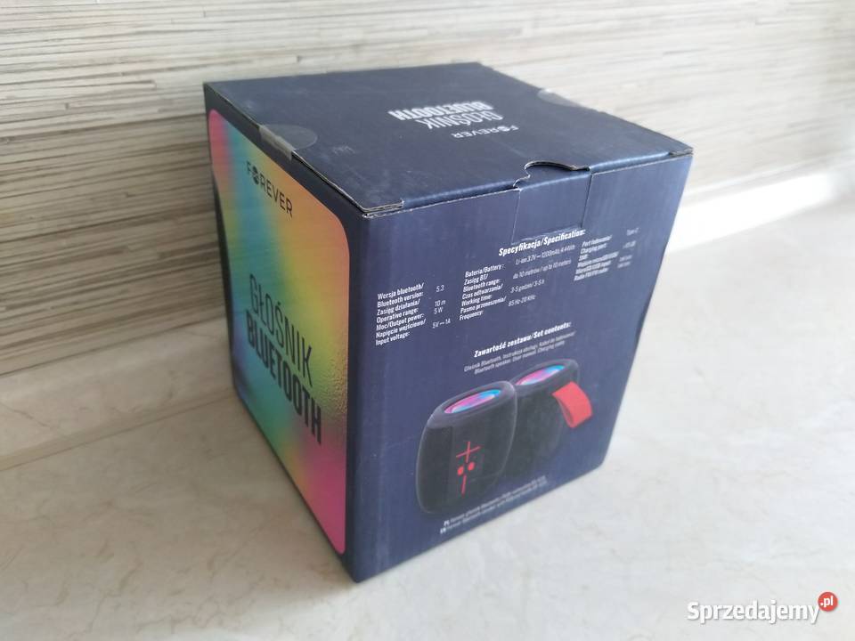 NAJTANIEJ Głośnik Bezprzewodowy 5W BT 53 RGB śląskie Zabrze sprzedam