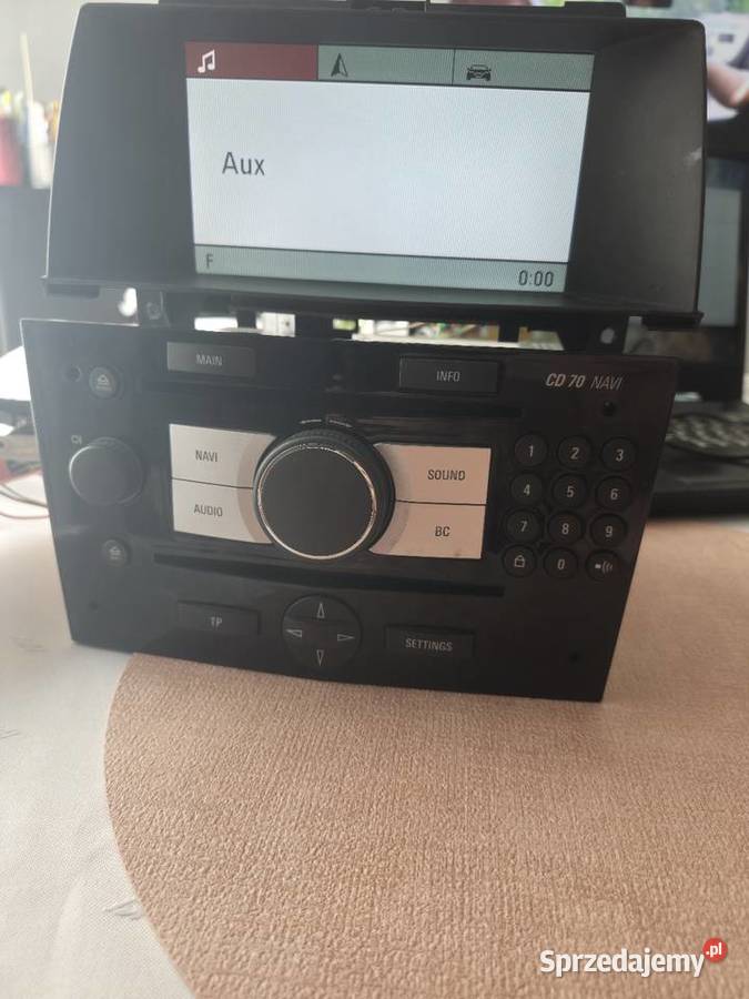 Zestaw cd70navi piano black z bluetooth do Motoryzacja Mińsk Mazowiecki sprzedam