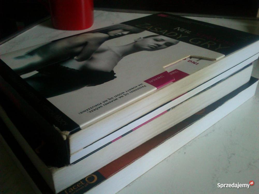 3 książki o uwodzeniu kobiet w jednej Kraków sprzedam