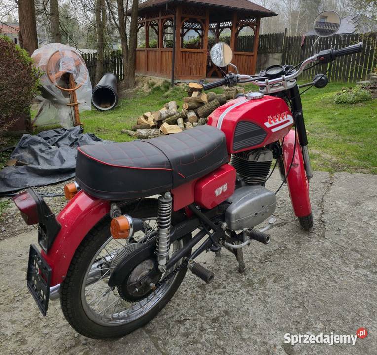 Motocykl Cezet 175 model 487 1988 Motocykle, skutery, quady małopolskie Radziszów