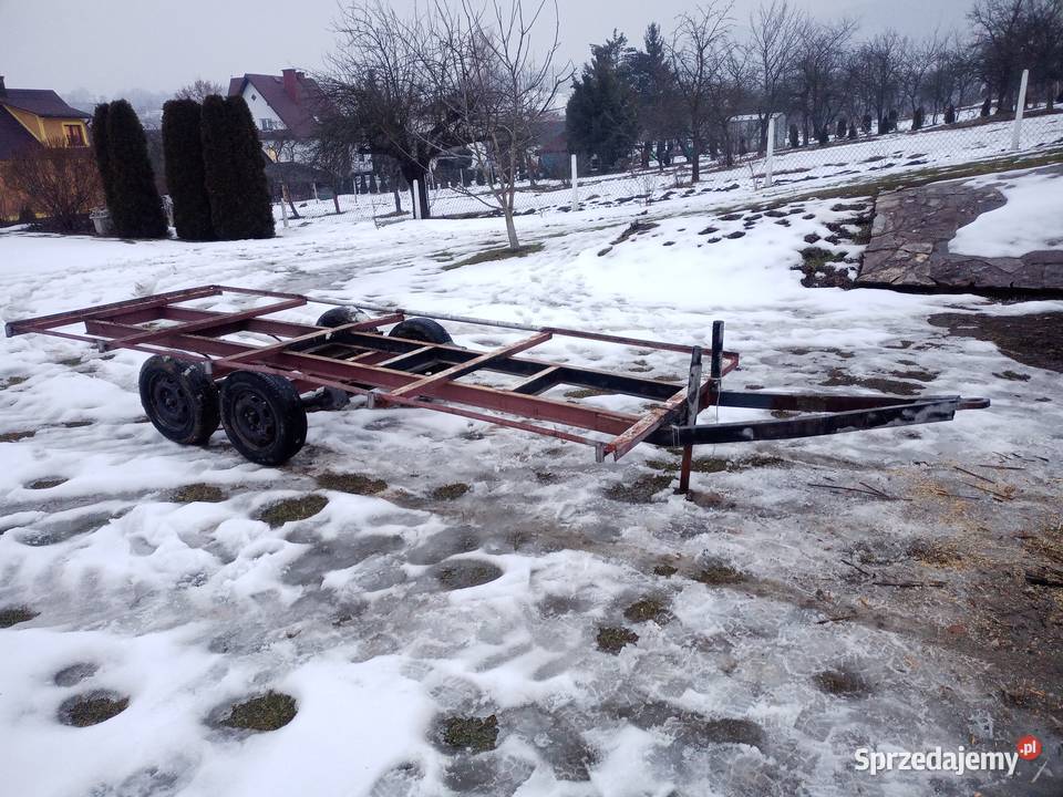 Przyczepa przyczepka ramo rama podwozie wóz Łukowica