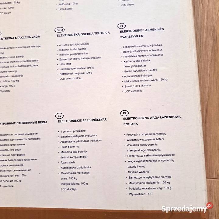 Waga łazienkowa
