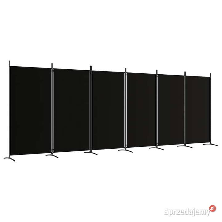 vidaXL Parawan 6panelowy czarny 520x180 Warszawa