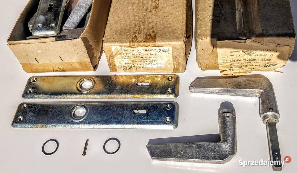 KLAMKI DRZWI BRAMOWA WROTOWA Z SZYLDEM 90 NA Inowrocław