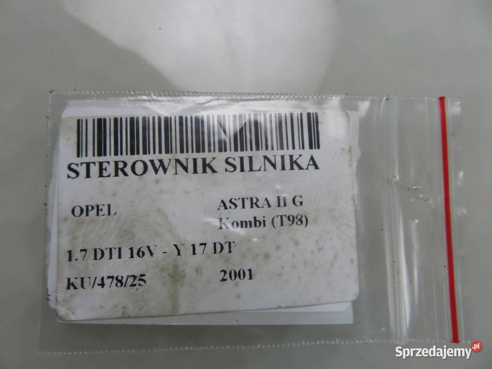 STEROWNIK OPEL ASTRA II G T98 17 DTI 8973065750