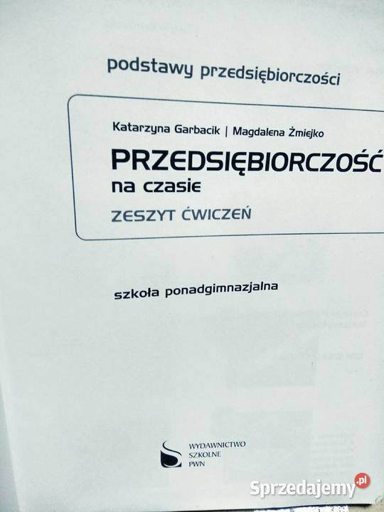 Przedsiębiorczość na czasie ćwiczenia Warszawa