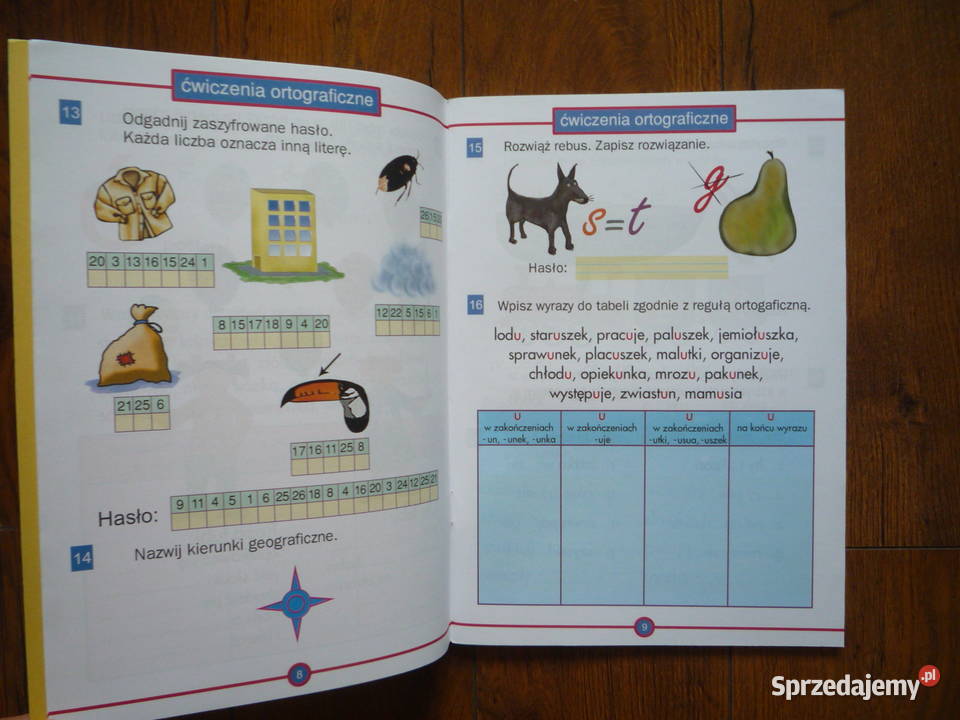 Ćwiczenia Ortograficzne klas 1 2 3 K Niemierko Szczecin