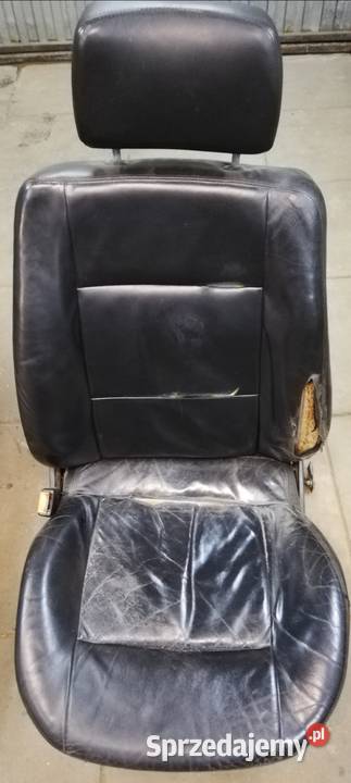 Fotele skórzane Audi 80 b3 b4 przednie Fotele i kanapy Zagórz sprzedam