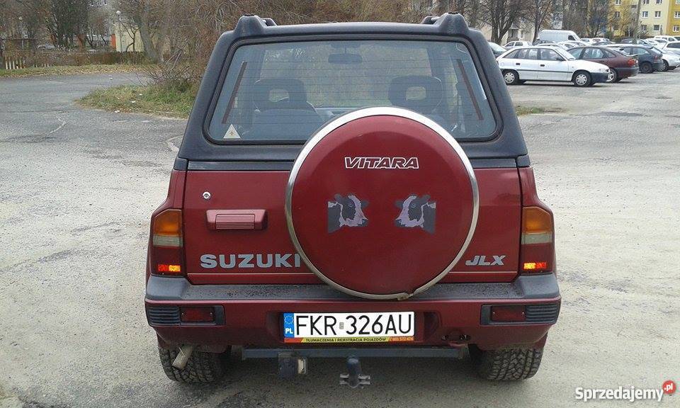 Suzuki Vitara Hardtop 20 16V elektryczne lusterka lubuskie Zielona Góra