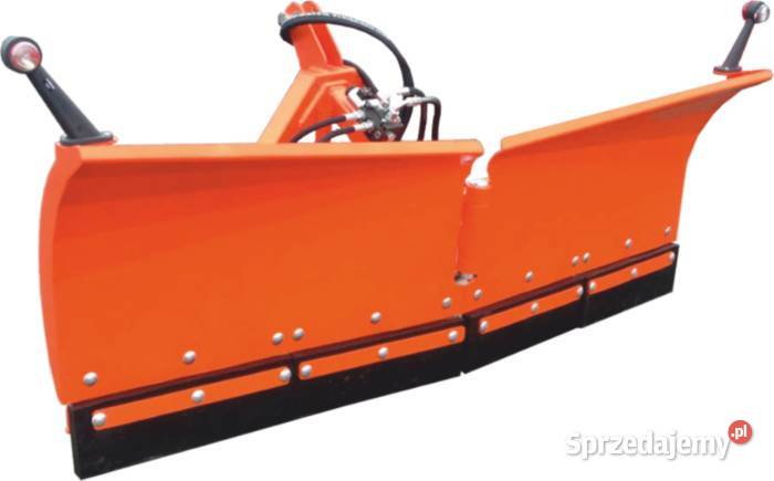 Pług śnieżny składany strzałkowy komunalny Nowy Sącz