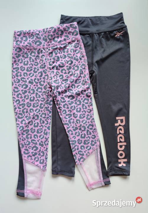 2 Pack sportowych legginsów getrów Reebok 104 śląskie Katowice