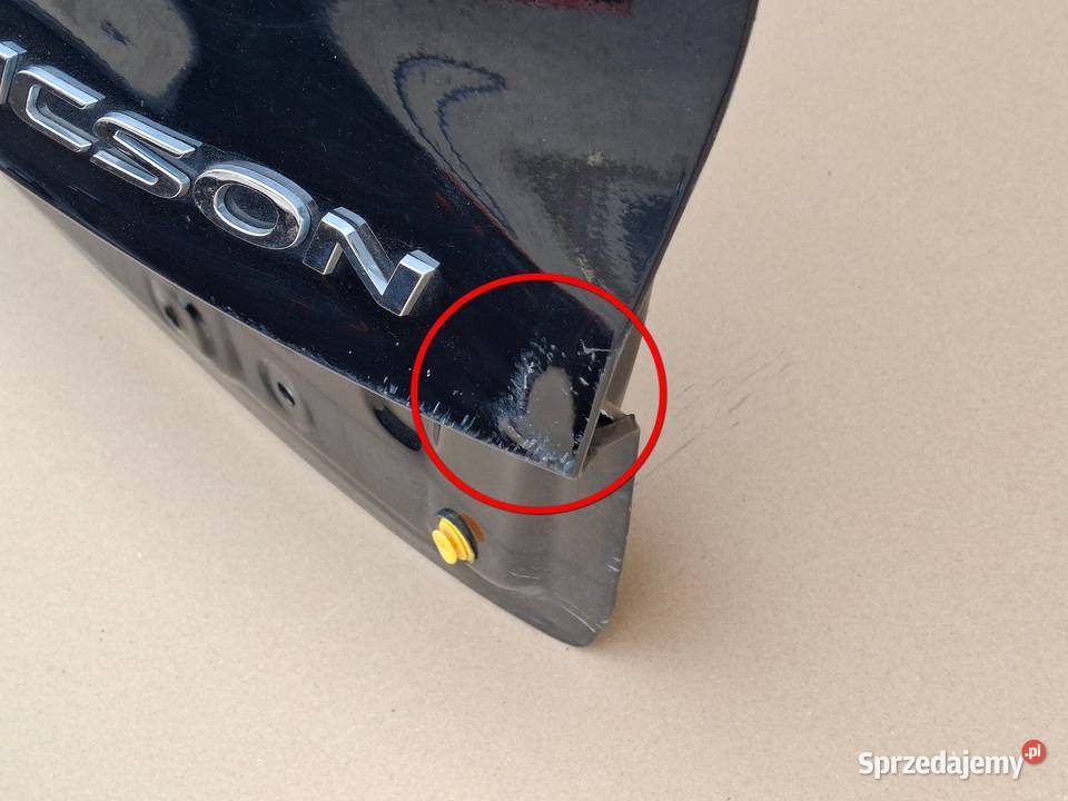 HYUNDAI TUCSON III LIFT KLAPA BAGAŻNIKA TYŁ Pozostałe Bieleń