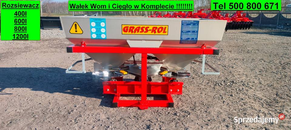 Rozsiewacz Nawozu Strumyk Grass Rol Altro