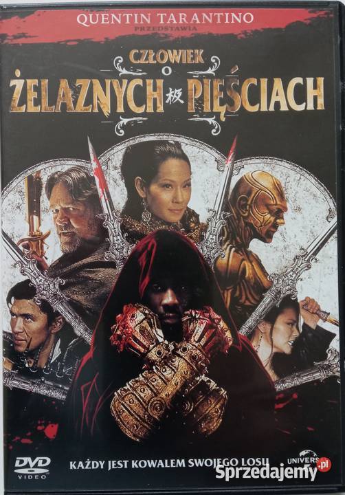 Człowiek o żelaznych pięściach DVD Russell Crowe łódzkie Łódź