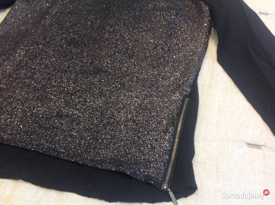 Bluzka Czarna Damska Reserved r 36 zamki lubuskie Nowa Sól