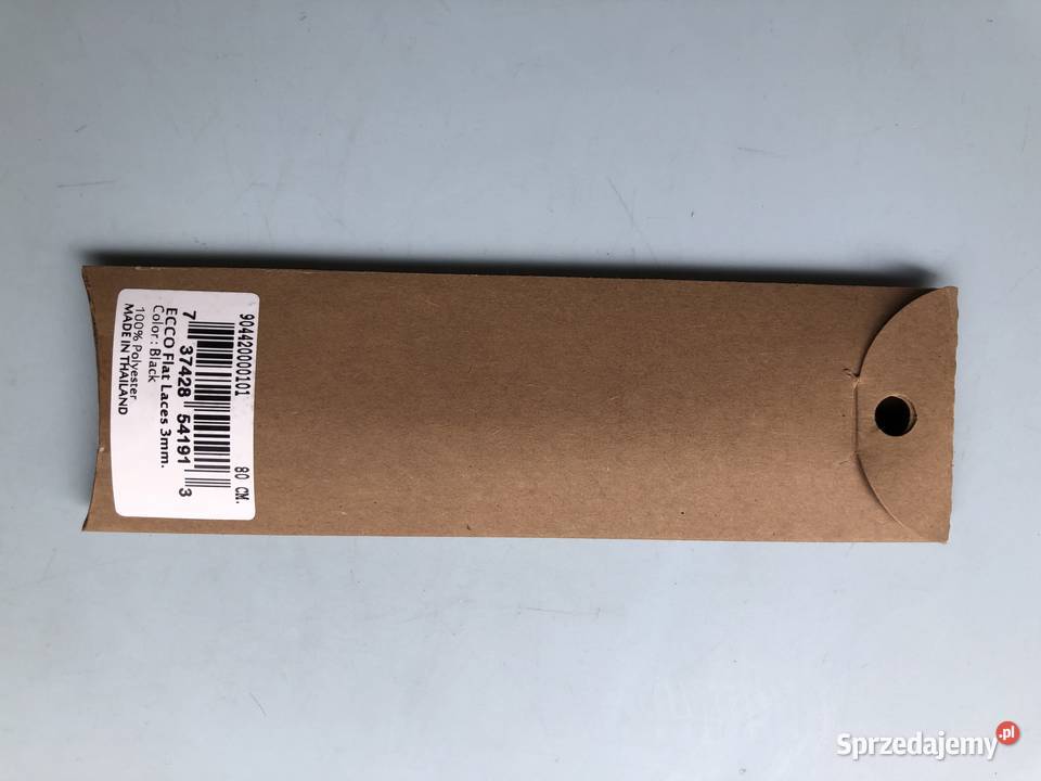 Sznurówki ECCO PREMIUM LACES Czarne 3mm 80 NOWE Ecco małopolskie Kraków