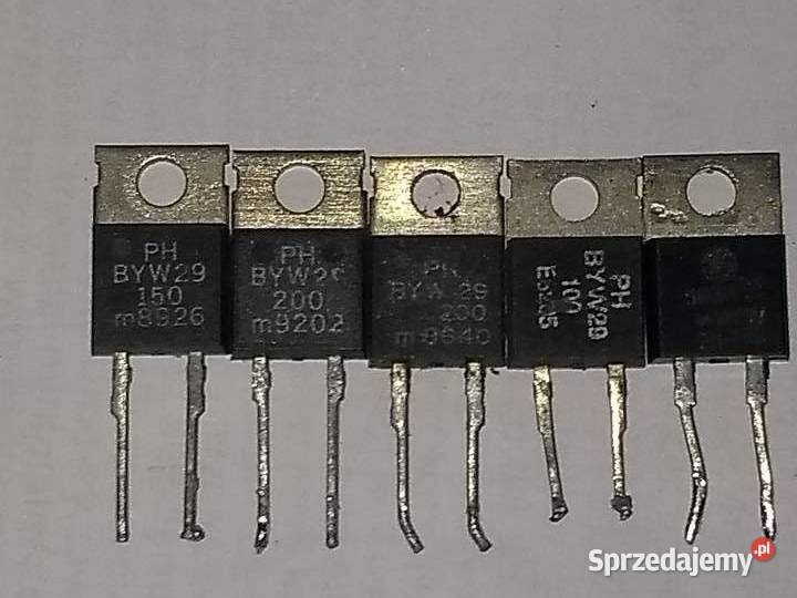 Dioda BYW29 100 150 200 Łódź