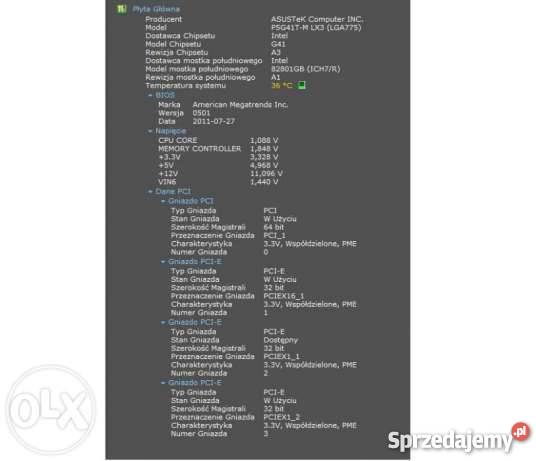 Komputer do Gier Windows Vista 64 bit oryginalna