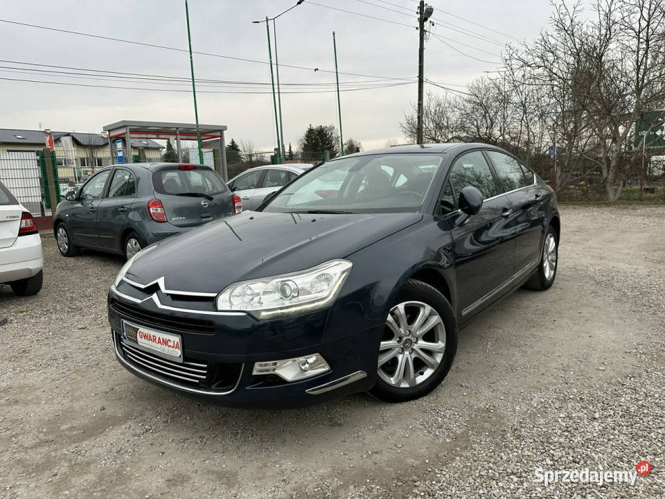 Citroen C5 20 HDI 140ExclusiveZarejestrowany w centralny zamek Citroën Warszawa