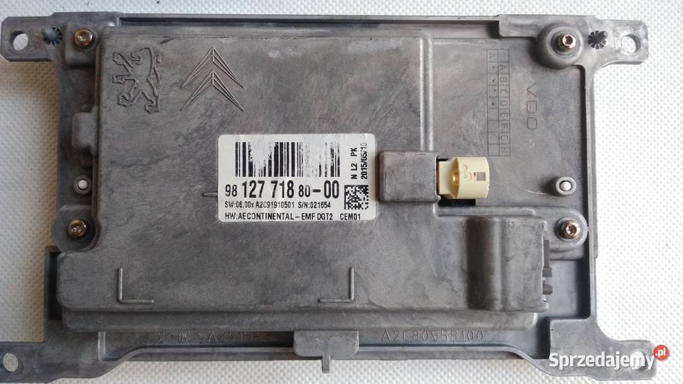 Peugeot 508 nawigacja SMEG kpl na foto Jarocin