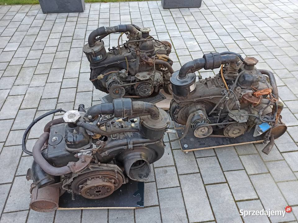 Silnik Fiat 126p Maluch 600 3 pojemności Poznań Silniki kompletne sprzedam