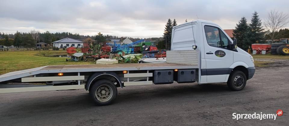 Mercedes Sprinter 413 11 r Laweta Najazd Faktura klimatyzacja Łobżenica