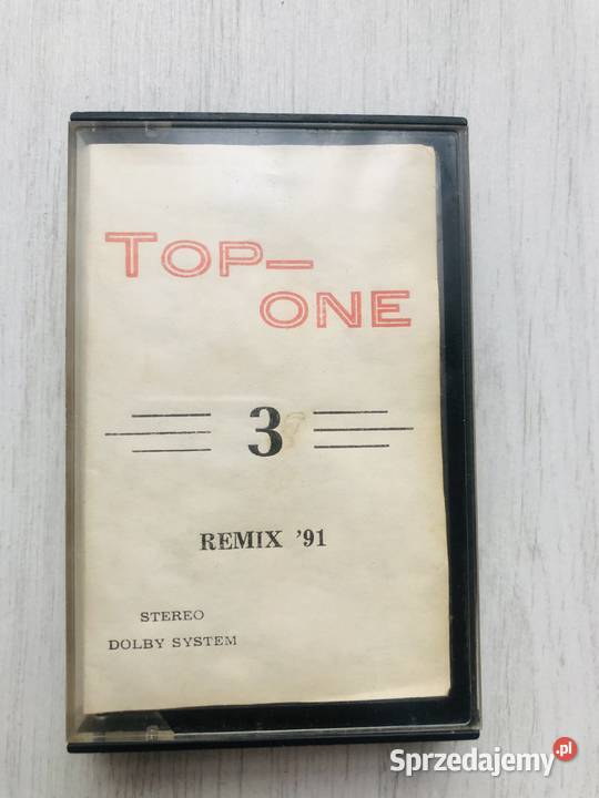 Kaseta audio Top One kasety hity przeboje Remix Łódź sprzedam
