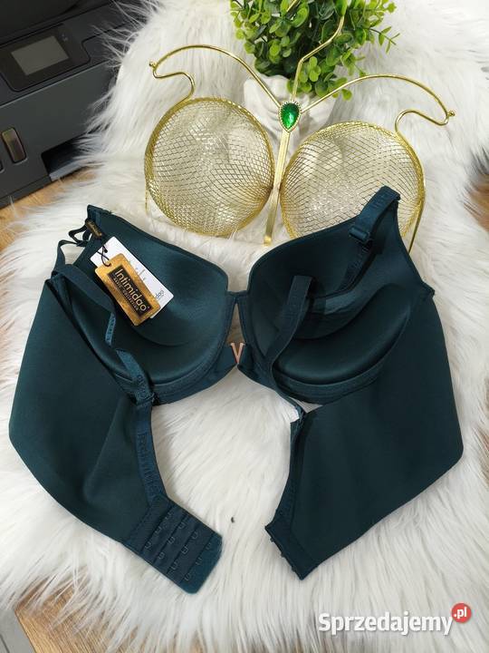 Biustonosz Intimidao 85D zielony Patrzyków