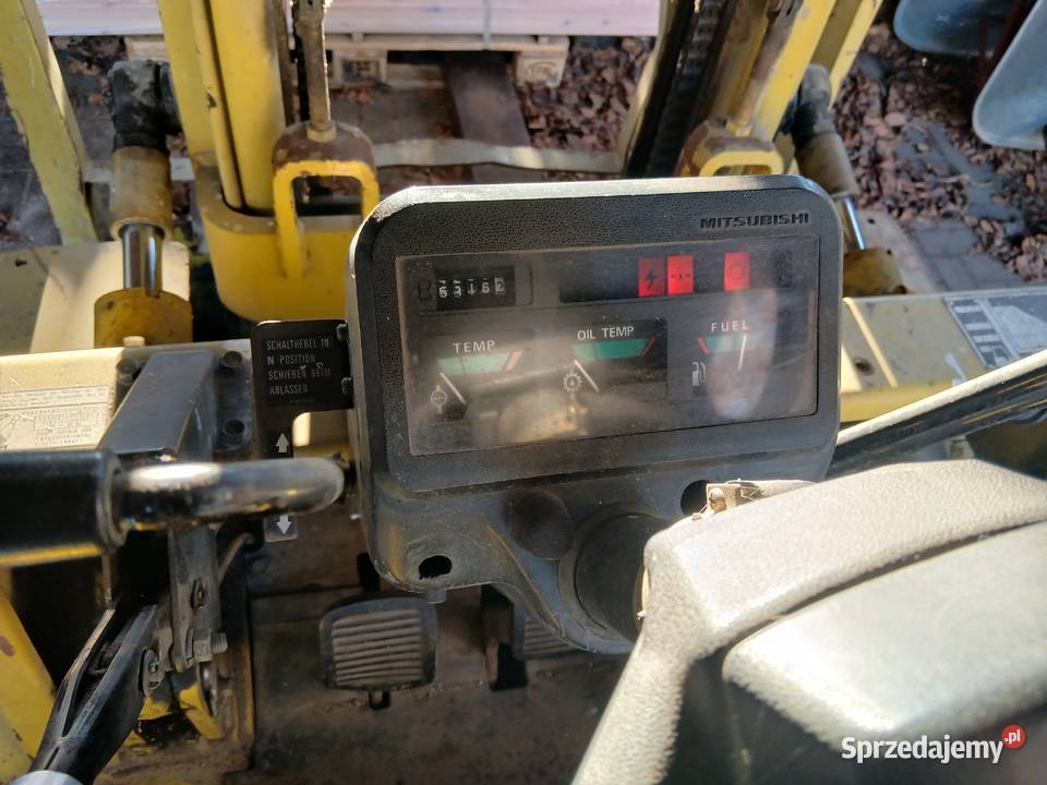 Sztaplarka Mitsubishi FG 25 T zachodniopomorskie Szczecin