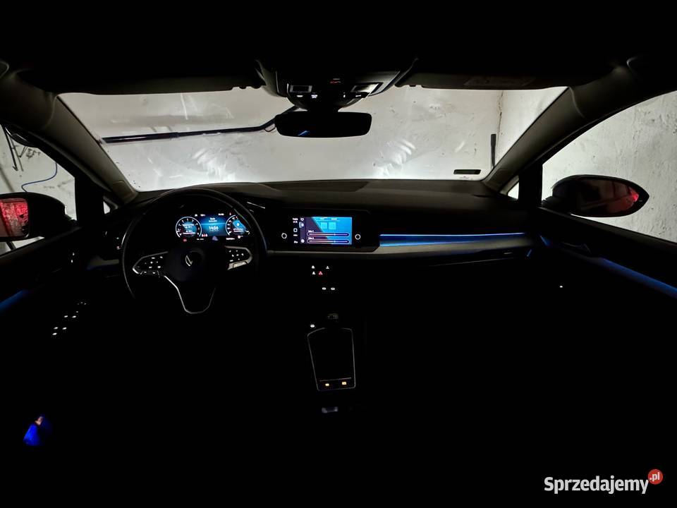 VW Golf 8 2021r 15 TSi 130 Salon Led Ambient Poddębice